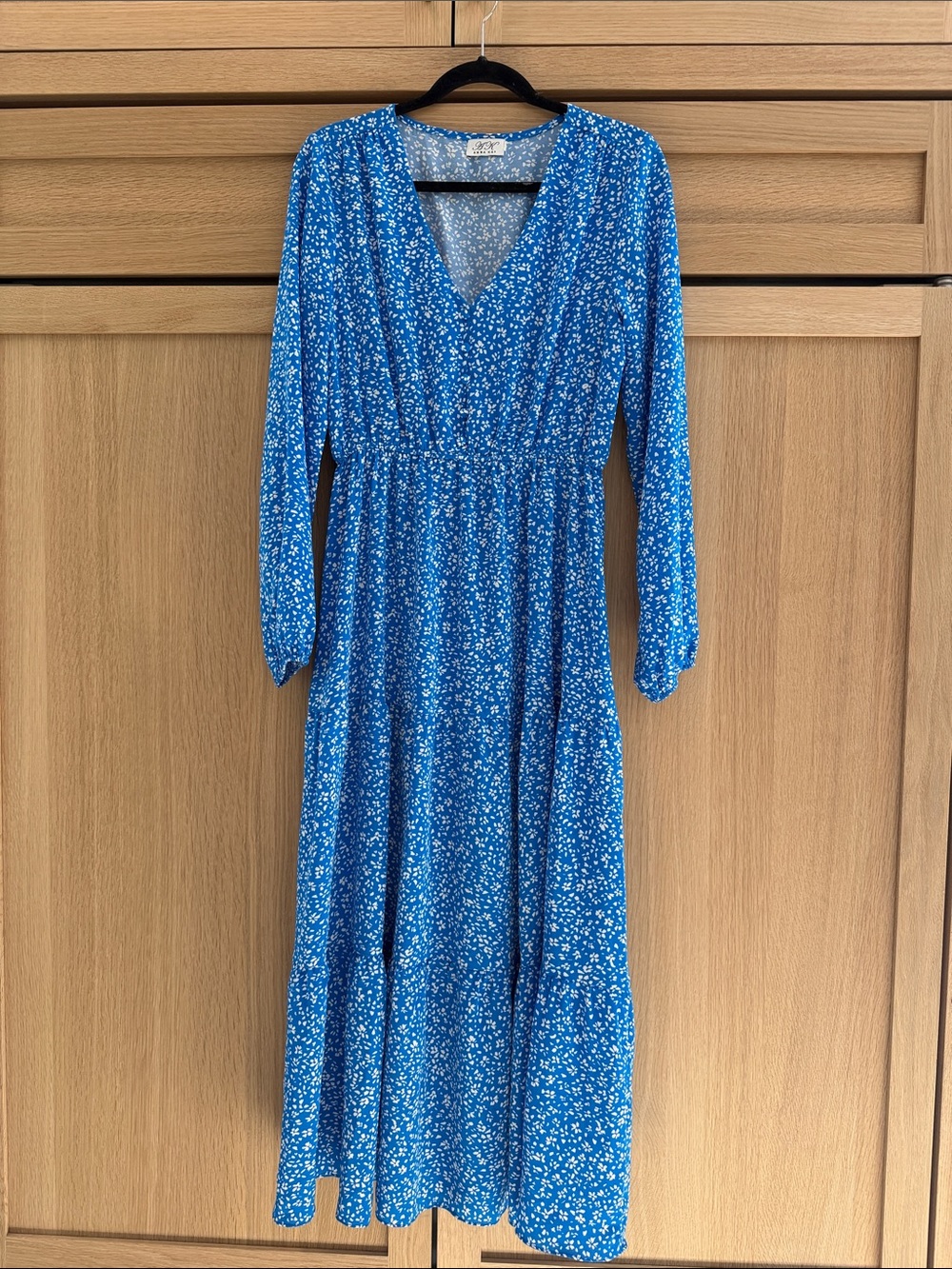 Anna Kay Blue Dress with White Florals